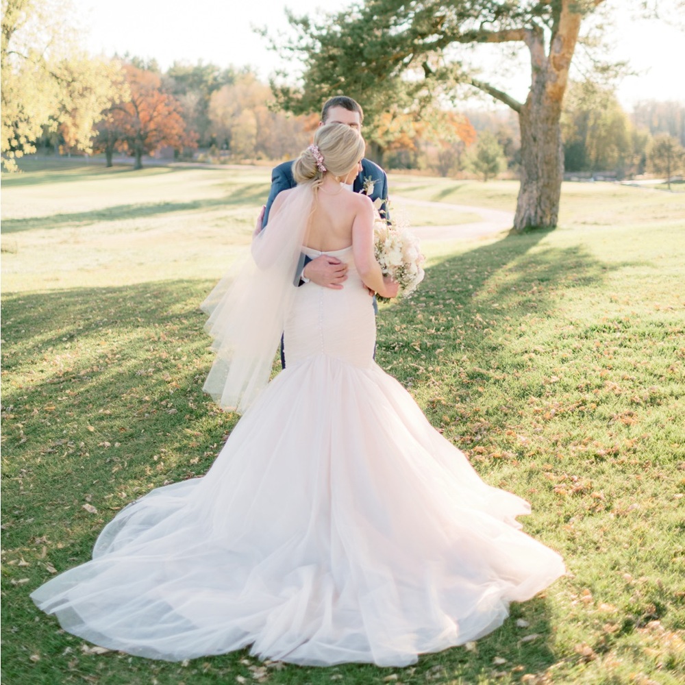Maggie Sottero Camden wedding dress in Blush
